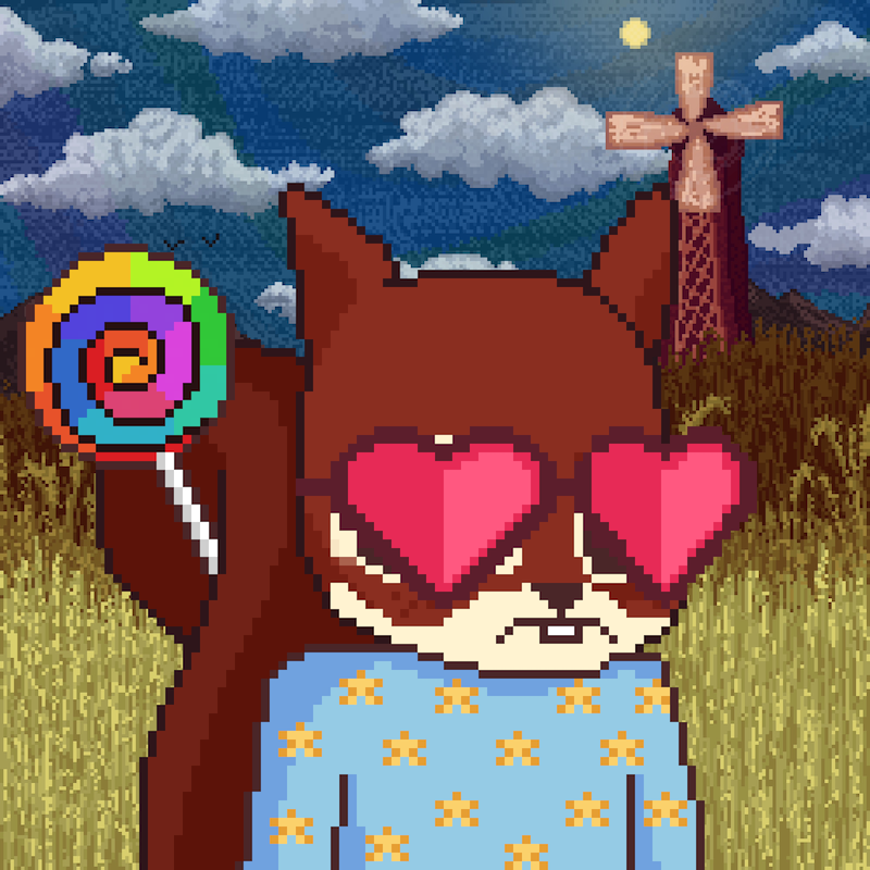 Pixel Squirrels #309